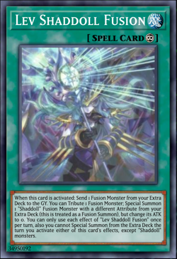 Yugioh! Lev Shaddoll Fusion Battles of Legend: Glorious Gallery BLGG-EN PREORDER - Image 1