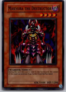 Makyura the Destructor Super Rare Dark Beginning 1 DB1-EN169 NM - Image 1