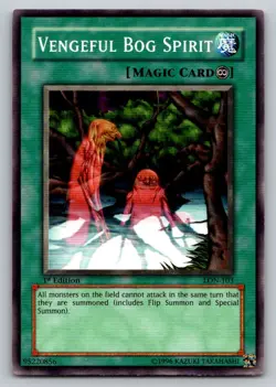 Vengeful Bog Spirit LON-103 Labyrinth of Nightmare Yu-Gi-Oh - Image 1