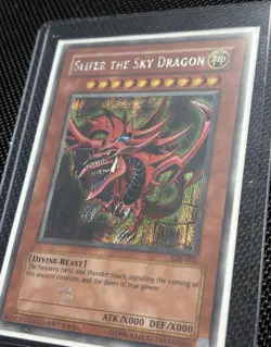 Konami Yu-Gi-Oh! Slifer the Sky Dragon GBI-001 Secret Rare Holo - Image 1