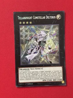 Yugioh! Tellarknight Constellar Delteros Secret Rare BLGG-EN019 NM - Image 1