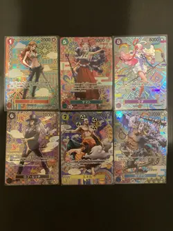 ONE PIECE Card Game OP05, 08, 09 and 11 SP ART Complete Set NAMI ZORO Japanese - Image 3