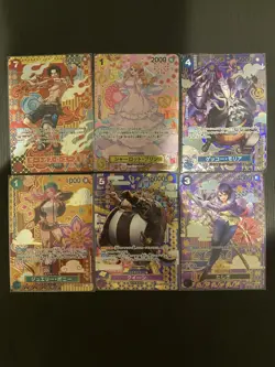 ONE PIECE Card Game OP05, 08, 09 and 11 SP ART Complete Set NAMI ZORO Japanese - Image 4