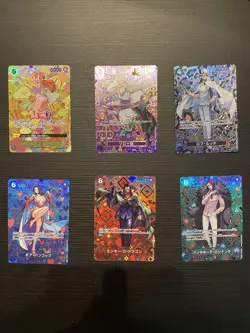 ONE PIECE Card Game OP05, 08, 09 and 11 SP ART Complete Set NAMI ZORO Japanese - Image 5