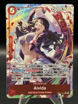 Alvida OP15-003 R Alt Art Adventure on KAMI's Island ONE PIECE English NM - Image 1