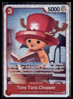 One Piece CCG Tony Tony.Chopper OP08 007 Two Legends Super Rare - Image 1