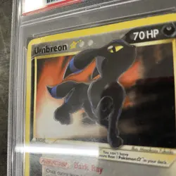 2007 Pokemon Umbreon Gold Star #17 "Pop Series 5" PSA Graded 1 NEW CERTIFICATION - Image 4