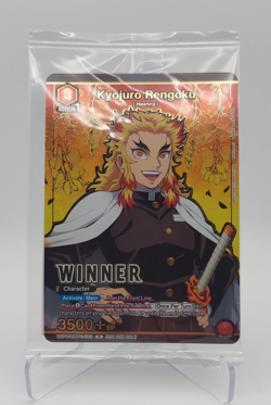 Kyojuro Rengoku Winner UEPR KMY-1-089 Union Arena Promotion Cards English - Image 1