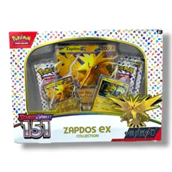 Pokemon 151 Zapdos ex Collection Box - Sealed & Mint - Image 1