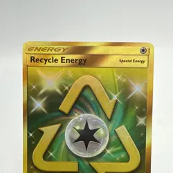 Pokemon TCG Unified Minds Recycle Energy 257/236 Rare Holo - - Image 2