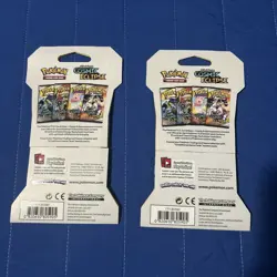 *UNOPENED* Pokemon TCG Sun & Moon Cosmic Eclipse Sleeved Booster Pack (2) 820650825903 - Image 2