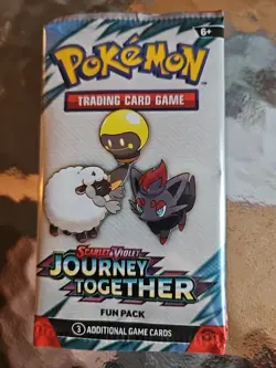 Pokemon TCG Fun Pack - Scarlet & Violet Journey Together - Sealed Promo! - Image 1