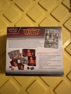 Pokemon Scarlet & Violet Obsidian Flames Elite Trainer Box (ETB)- Sealed - Image 2