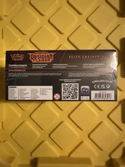 Pokemon Scarlet & Violet Obsidian Flames Elite Trainer Box (ETB)- Sealed - Image 5