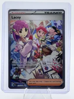 Pokemon TCG Illusions Lacey Trainer Stellar Crown 172/142 - Image 1