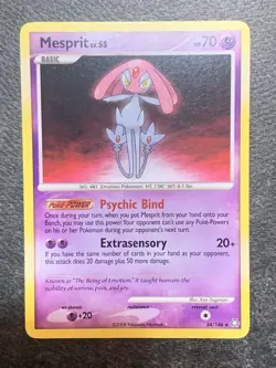 Pokemon TCG Mesprit Legends Awakened 34/146 Regular Non Holo Rare Excellent - Image 1