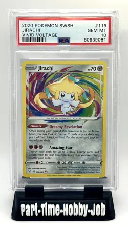 2020 Pokemon SWSH Jirachi Vivid Voltage #119/185 PSA 10 GEM MT💎💎🔥🔥 - Image 4