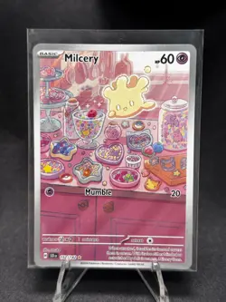 Milcery 152/142 Pokemon Stellar Crown Illustration Rare English Near Mint Holo - Image 1