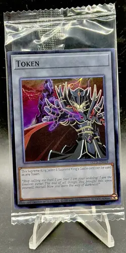Yu-Gi-Oh Supreme King Jaden Token TKN5-019 Sealed Supreme Darkness - Image 1
