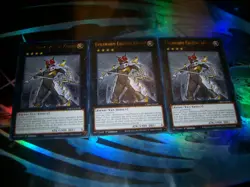 3x Evilswarm Exciton Knight 1st Edition Rare CRBR-EN048 Yu-Gi-Oh! - Image 1