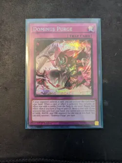 Yu-Gi-Oh Dominus Purge, Prismatic Secret Rare , Mega Pack 2025 1st Edition - Image 1