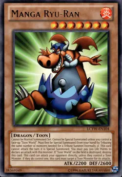 Manga Ryu-Ran - Rare LCYW-EN104 - NM - YuGiOh - Image 1