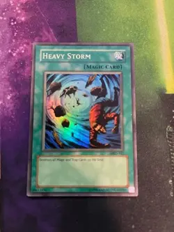 Heavy Storm - MRD-142 - Super Rare - Unlimited Edition Metal Raiders Yu-Gi-Oh! - Image 1