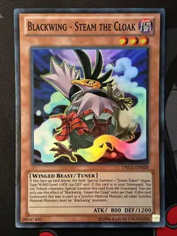 Blackwing - Steam the Cloak DRLG-EN028 Unlimited Super Rare LP-MP - Image 2
