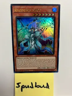 Regenesis Sage Ultra Rare ALIN-EN014 NM 1st Edition Yu-Gi-Oh! - Image 1