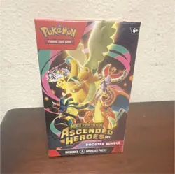 Pokemon TCG Mega Evolution Ascended Heroes Booster Bundle Box 6 Packs English - Image 1