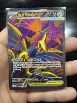 Mega Skarmory ex 106/88 Double Rare Full Art Pokemon Perfect Order ME03 NM - Image 1