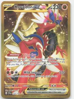 Koraidon ex 254/198 Hyper Rare Scarlet & Violet Pokemon Near Mint - Image 1