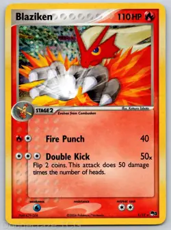 Blaziken 1/17 Rare POP Series 1 Pokemon LP - Image 1