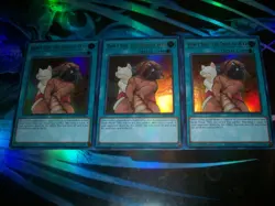 3x Don't Slip, the Dogs of War 1st Edition Ultra Rare BLMR-EN010 Yu-Gi-Oh! - Image 1