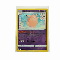 Clefable 063/196 Reverse Holo Rare- Pokemon SWSH11 Lost Origins M/NM - Image 1