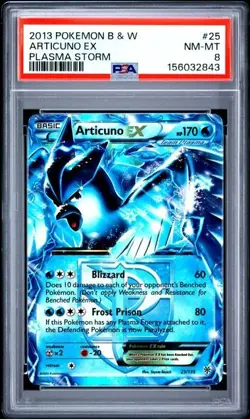 PSA 9 - 2013 Pokemon Plasma Storm Articuno EX #25 - Image 1
