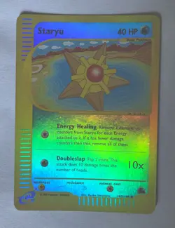 Pokemon Staryu Skyridge 103/144 Reverse Holo Common 2003 NM - Image 1
