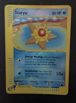 Pokemon Staryu Skyridge 103/144 Reverse Holo Common 2003 NM - Image 2