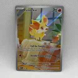 Fennekin 080 - Black Star Promo Holo - Pokemon TCG - MEP: Chaos Rising - NM - Image 4