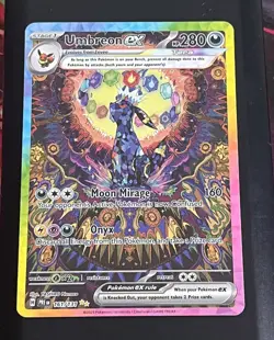 Pokemon TCG Umbreon EX 161/131 Prismatic Evolutions NM - Image 1
