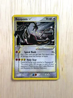 Pokemon Rayquaza Gold Star ex Deoxys 2005 - Image 1