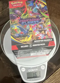 HEAVY 160g+ Pokemon Phantasmal Flames Booster Bundle Box - Image 1