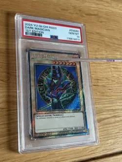 2024 YUGIOH! RA03 DARK MAGICIAN 1ST EDITION #EN080 PSA 10 - Image 1