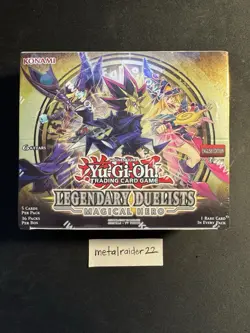 Yugioh Legendary Duelists Magical Hero Booster Box 1st Edition Factory Sealed - Image 1