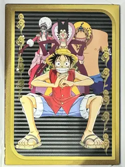 Panini One Piece Epic Journey Card #074 Luffy & Foxy Pirates GOLD PARALLEL - Image 1