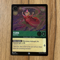 Flora Good Fairy 75/204 Cold Foil Disney Lorcana Shimmering Skies - Image 1