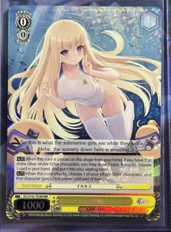 Weiss Schwarz - Azur Lane - Icarus - AZL/S102-TE24R RRR - English NM - Image 1