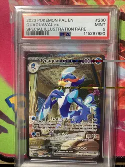 Pokemon TCG Quaquaval EX Paldea Evolved Special Illustration Rare Card 260/193 - Image 2