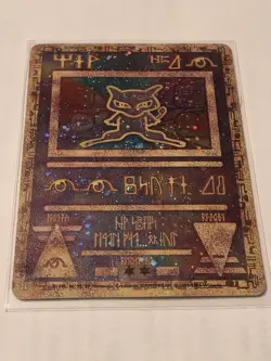Wizards of the Coast Pokemon TCG Ancient Mew 2000 Promo Holo Card #1 CREASED - Image 1