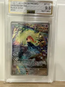 Pokemon Scream Tail Holo SV Promo 065 (2023) EN AGS 9.5 Graded Card - Image 1